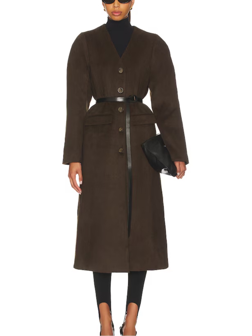 Astr GLORIMAR COAT DARK OLIVE